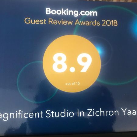 Magnificent Studio In Zichron Yaakov Sea View And Garden Zikhron Ya'akov Ngoại thất bức ảnh
